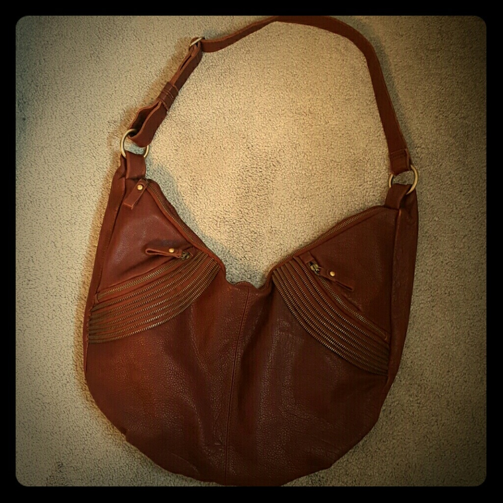 Tano Oversized Slouchy Hobo Crescent Purse Boho